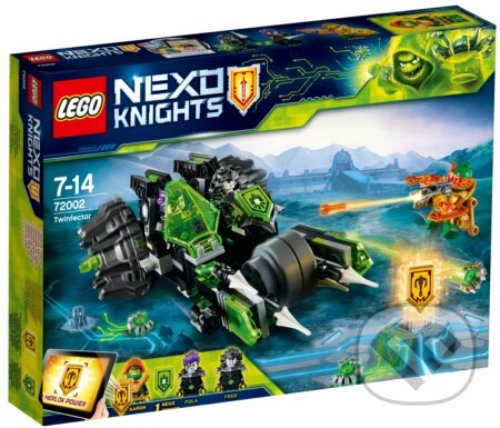 LEGO Nexo Knights 72002 Dvojkontaminátor, LEGO, 2018