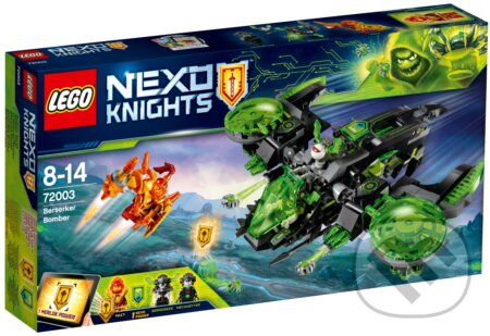 LEGO Nexo Knights 72003 Šialený bombardér, LEGO, 2018