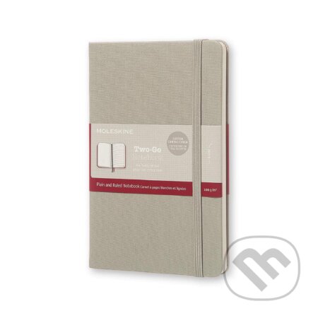 Moleskine - zápisník Two-go šedý (Moleskine). Moleskine, 2017 Moleskine - zápisník Two-go šedý (Moleskine). Moleskine, 2017