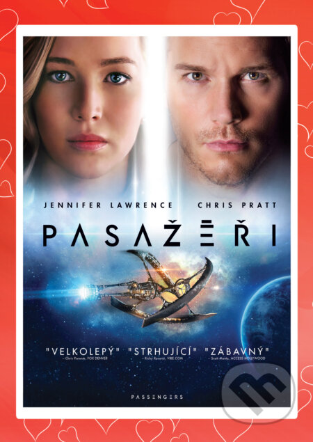 Film: Pasažéři (Rodrigo García a Morten Tyldum) (DVD). Bonton Film, 2018 Film: Pasažéři (Rodrigo García a Morten Tyldum) (DVD). Bonton Film, 2018
