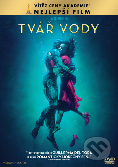 Film: Tvář vody (Guillermo del Toro) (DVD). Bonton Film, 2018 Film: Tvář vody (Guillermo del Toro) (DVD). Bonton Film, 2018