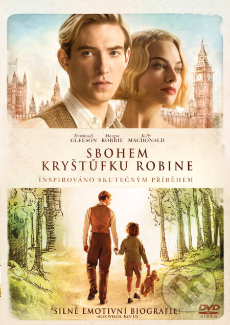 Film: Sbohem Kryštůfku Robine (Simon Curtis) (DVD). Bonton Film, 2018 Film: Sbohem Kryštůfku Robine (Simon Curtis) (DVD). Bonton Film, 2018