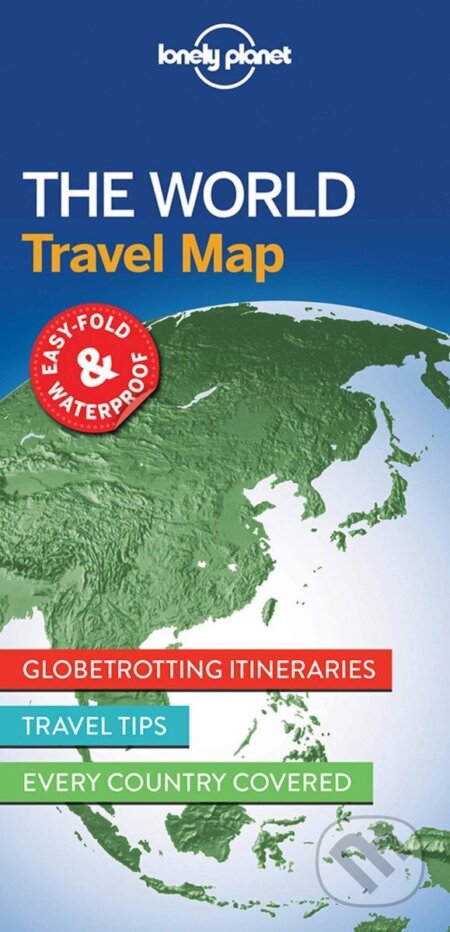 Kniha: WFLP World Travel Map (Lonely Planet). freytag&berndt, 2017 Kniha: WFLP World Travel Map (Lonely Planet). freytag&berndt, 2017