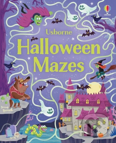 Kniha: Halloween Mazes (Sam Smith). Usborne, 2022 Kniha: Halloween Mazes (Sam Smith). Usborne, 2022