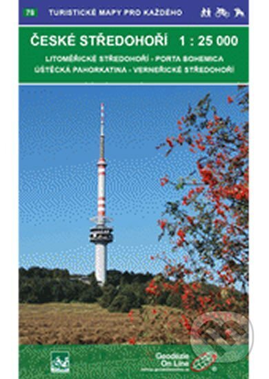 Kniha: České středohoří 1:25T-Verneřické středohoří /78 Turistické mapy pro každého (Geodezie On Line). Geodezie On Line Kniha: České středohoří 1:25T-Verneřické středohoří /78 Turistické mapy pro každého (Geodezie On Line). Geodezie On Line