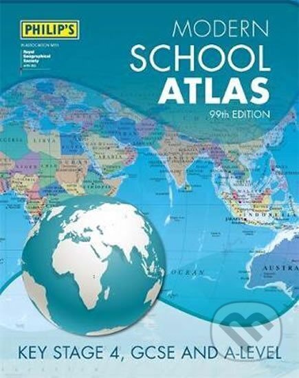 Kniha: Philip´s Modern School Atlas 99th Edition (Folio). Folio, 2019 Kniha: Philip´s Modern School Atlas 99th Edition (Folio). Folio, 2019