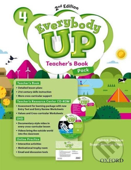 Kniha: Everybody Up 4 Teachers Book Pack with Online Practice and Classroom Presentation Tool´, 2nd (Patrick Jackson). Oxford University Press, 2020 Kniha: Everybody Up 4 Teachers Book Pack with Online Practice and Classroom Presentation Tool´, 2nd (Patrick Jackson). Oxford University Press, 2020