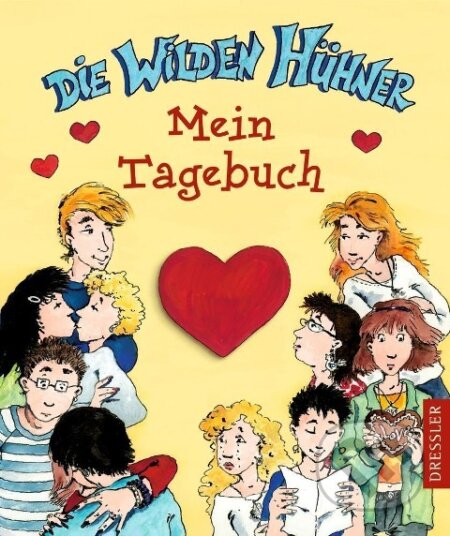 Kniha: Die Wilden Hühner. Mein Tagebuch (Cornelia Funke). Dressler, 2004 Kniha: Die Wilden Hühner. Mein Tagebuch (Cornelia Funke). Dressler, 2004