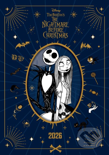 Diář 2026 Disney|Nightmare Before Christmas|Ukradené Vánoce (A5 15 x 21,5 x 1,5 cm) (). , 2025 Diář 2026 Disney|Nightmare Before Christmas|Ukradené Vánoce (A5 15 x 21,5 x 1,5 cm) (). , 2025