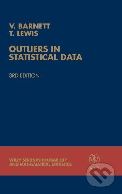 Kniha: Outliers in Statistical Data 3e (Barnett). John Wiley & Sons, 1994 Kniha: Outliers in Statistical Data 3e (Barnett). John Wiley & Sons, 1994