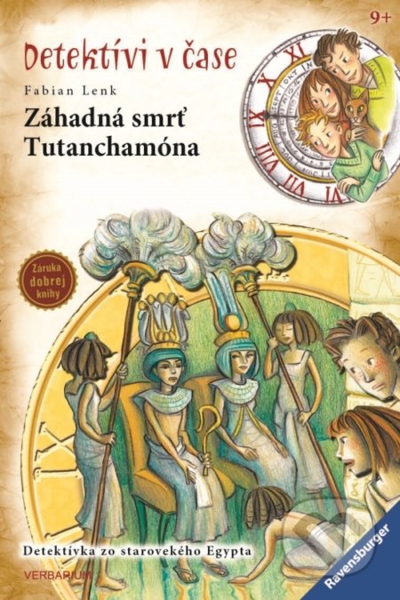 Kniha: Záhadná smrť Tutanchamóna (Fabian Lenk). Verbarium, 2018 Kniha: Záhadná smrť Tutanchamóna (Fabian Lenk). Verbarium, 2018