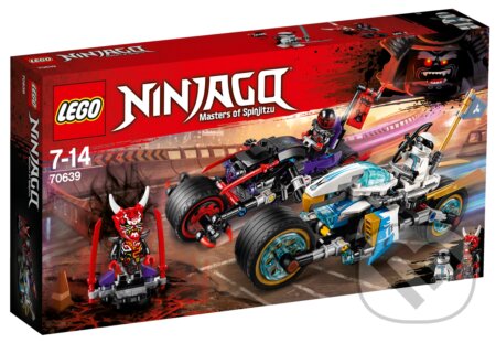 Spoločenská hra: LEGO Ninjago 70639 Pouličné preteky Hadieho jaguára (LEGO). LEGO, 2018 Spoločenská hra: LEGO Ninjago 70639 Pouličné preteky Hadieho jaguára (LEGO). LEGO, 2018