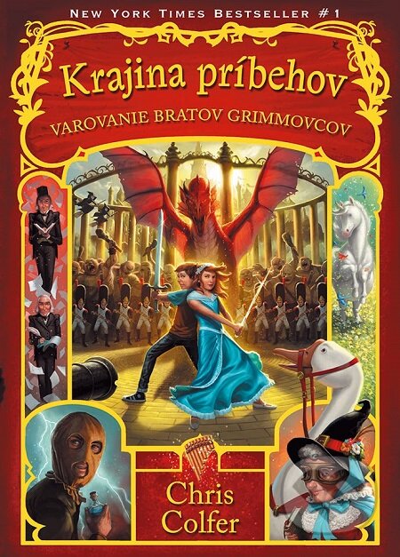 E-kniha: Krajina príbehov: Varovanie bratov Grimmovcov (Chris Colfer). Fragment, 2017 E-kniha: Krajina príbehov: Varovanie bratov Grimmovcov (Chris Colfer). Fragment, 2017