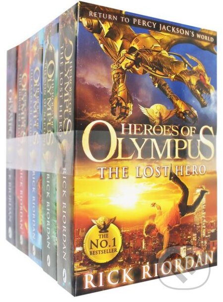Kniha: Heroes of Olympus (Box Set) (Rick Riordan). Puffin Books, 2017 Kniha: Heroes of Olympus (Box Set) (Rick Riordan). Puffin Books, 2017
