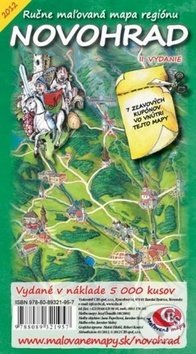 Ručne maľovaná mapa regiónu Novohrad (Cassovia books). Cassovia books, 2012 Ručne maľovaná mapa regiónu Novohrad (Cassovia books). Cassovia books, 2012