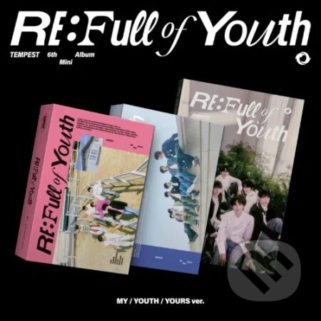 Hudobné CD: Tempest: Re:Full of Youth / Random Photobook edition (Bertus). Bertus, 2025 Hudobné CD: Tempest: Re:Full of Youth / Random Photobook edition (Bertus). Bertus, 2025