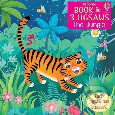 Kniha: Usborne Book & 3 Jigsaws: The Jungle (Sam Taplin). Usborne, 2020 Kniha: Usborne Book & 3 Jigsaws: The Jungle (Sam Taplin). Usborne, 2020