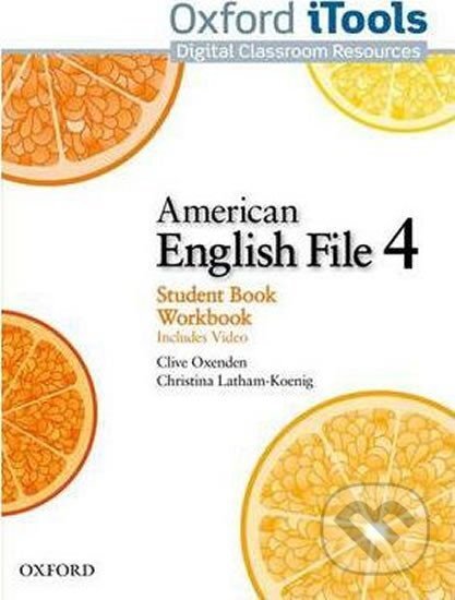 Kniha: American English File 4 iTools (Clive Oxenden a Christina Latham-Koenig). Oxford University Press, 2011 Kniha: American English File 4 iTools (Clive Oxenden a Christina Latham-Koenig). Oxford University Press, 2011