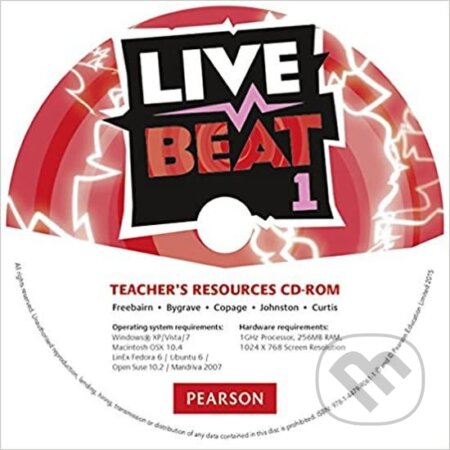 Kniha: Live Beat 1 Teacher´s Resources CD-ROM (autorů kolektiv). Pearson, 2015 Kniha: Live Beat 1 Teacher´s Resources CD-ROM (autorů kolektiv). Pearson, 2015