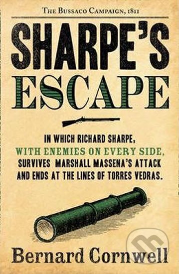 Kniha: Sharpe´s Escape (Bernard Cornwell). HarperCollins, 2012 Kniha: Sharpe´s Escape (Bernard Cornwell). HarperCollins, 2012