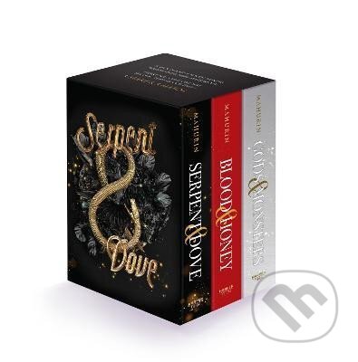 Kniha: Serpent & Dove 3-Book Paperback Box Set: Serpent & Dove, Blood & Honey, Gods & Monsters (Shelby Mahurin). HarperCollins, 2022 Kniha: Serpent & Dove 3-Book Paperback Box Set: Serpent & Dove, Blood & Honey, Gods & Monsters (Shelby Mahurin). HarperCollins, 2022
