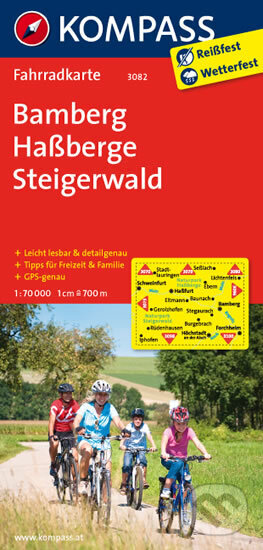 Kniha: Bamberg, Hassberge, Steigerwald 3082 NKO (neuvedený autor). Kompass Kniha: Bamberg, Hassberge, Steigerwald 3082 NKO (neuvedený autor). Kompass