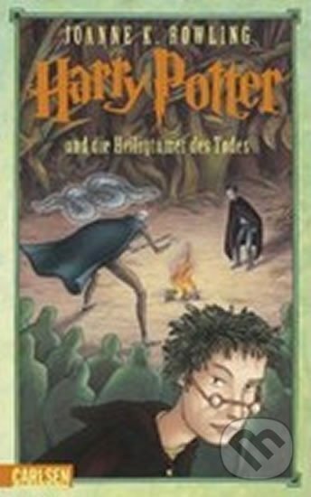 Kniha: Harry Potter und die Heiligtmer des Todes (Kathleen Joanne Rowlingová). Carlsen Verlag, 2010 Kniha: Harry Potter und die Heiligtmer des Todes (Kathleen Joanne Rowlingová). Carlsen Verlag, 2010