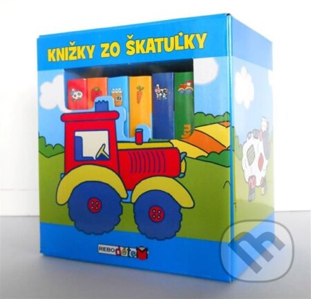 Kniha: Knižky zo škatuľky (Rebo). Rebo, 2014 Kniha: Knižky zo škatuľky (Rebo). Rebo, 2014