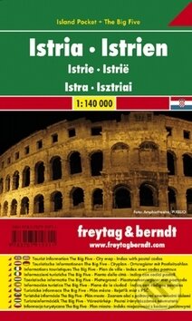 Kniha: Automapa Istrie 1:140 000 (freytag&berndt). freytag&berndt, 2017 Kniha: Automapa Istrie 1:140 000 (freytag&berndt). freytag&berndt, 2017