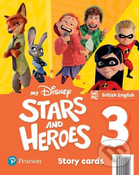 Kniha: My Disney Stars and Heroes Level 3 Story Cards (autorů kolektiv). Pearson, 2023 Kniha: My Disney Stars and Heroes Level 3 Story Cards (autorů kolektiv). Pearson, 2023