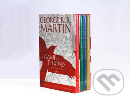 Kniha: A Game of Thrones - The Graphic Novels Volumes 1 – 4 (R. R. George Martin). HarperCollins, 2016 Kniha: A Game of Thrones - The Graphic Novels Volumes 1 – 4 (R. R. George Martin). HarperCollins, 2016