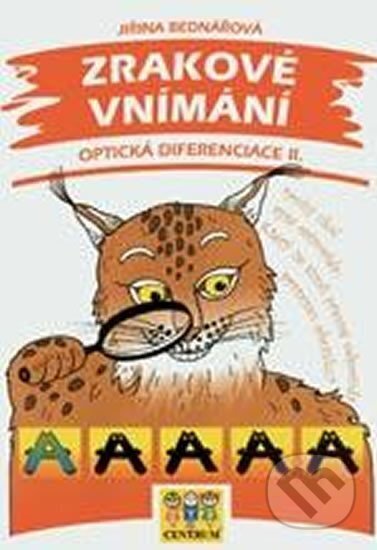Kniha: Zrakové vnímání, Optická diferenciace II. (Jiřina Bednářová). Kniha: Zrakové vnímání, Optická diferenciace II. (Jiřina Bednářová).