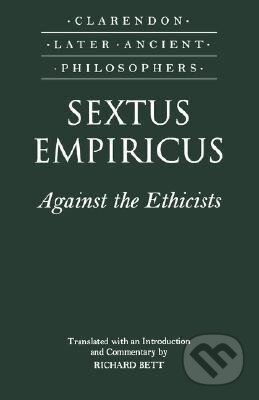 Kniha: Sextus Empiricus (Sextus Empiricus). OUP Oxford, 2000 Kniha: Sextus Empiricus (Sextus Empiricus). OUP Oxford, 2000