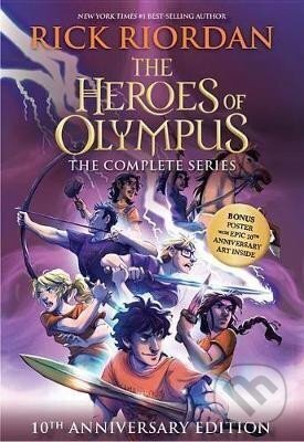 Kniha: Heroes of Olympus Paperback Boxed Set, The-10th Anniversary Edition (Rick Riordan). Random House, 2019 Kniha: Heroes of Olympus Paperback Boxed Set, The-10th Anniversary Edition (Rick Riordan). Random House, 2019