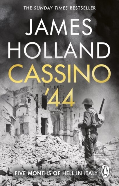 Kniha: Cassino 44 (James Holland). Transworld, 2025 Kniha: Cassino 44 (James Holland). Transworld, 2025