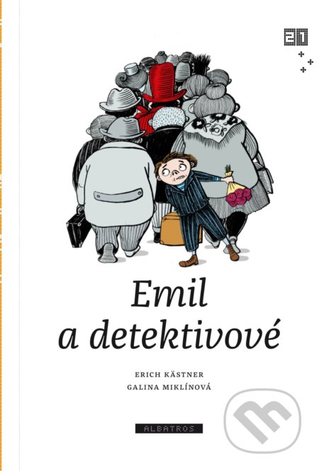 Kniha: Emil a detektivové (Erich Kästner). Albatros CZ, 2018 Kniha: Emil a detektivové (Erich Kästner). Albatros CZ, 2018