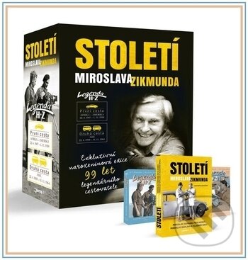 Kniha: Století Miroslava Zikmunda (dárkový box) (Miroslav Zikmund, Petr Horký, Miroslav Náplava a Vladimír Kroc). Jota, 2018 Kniha: Století Miroslava Zikmunda (dárkový box) (Miroslav Zikmund, Petr Horký, Miroslav Náplava a Vladimír Kroc). Jota, 2018