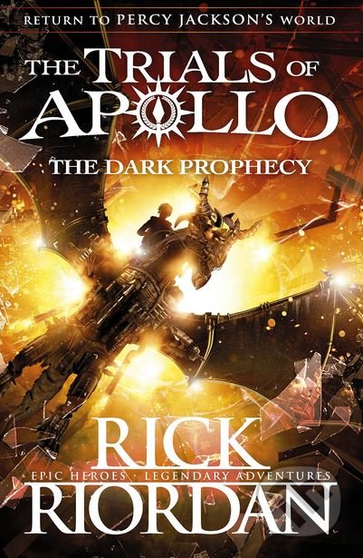 Kniha: The Dark Prophecy (Rick Riordan). Penguin Books, 2018 Kniha: The Dark Prophecy (Rick Riordan). Penguin Books, 2018