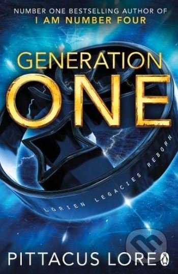 Kniha: Generation One (Pittacus Lore). Penguin Books, 2018 Kniha: Generation One (Pittacus Lore). Penguin Books, 2018