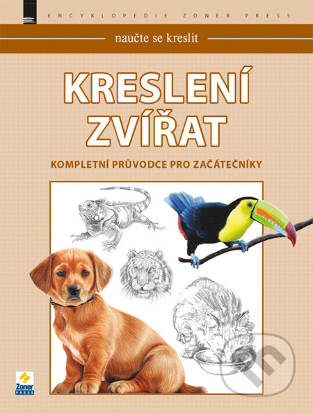Kniha: Kreslení zvířat (Autorský kolektív). Zoner Press, 2018 Kniha: Kreslení zvířat (Autorský kolektív). Zoner Press, 2018