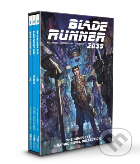 Kniha: Blade Runner 2039 1-3 Boxed Set (Mike Johnson). Titan Books, 2025 Kniha: Blade Runner 2039 1-3 Boxed Set (Mike Johnson). Titan Books, 2025