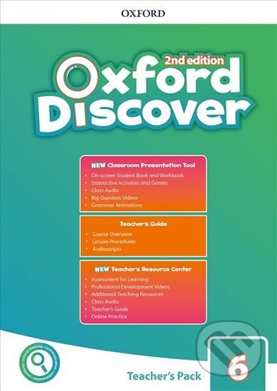 Kniha: Oxford Discover 6 Teacher´s Pack with Classroom Presentation Tool (2nd) (Ben Wetz). Oxford University Press, 2019 Kniha: Oxford Discover 6 Teacher´s Pack with Classroom Presentation Tool (2nd) (Ben Wetz). Oxford University Press, 2019