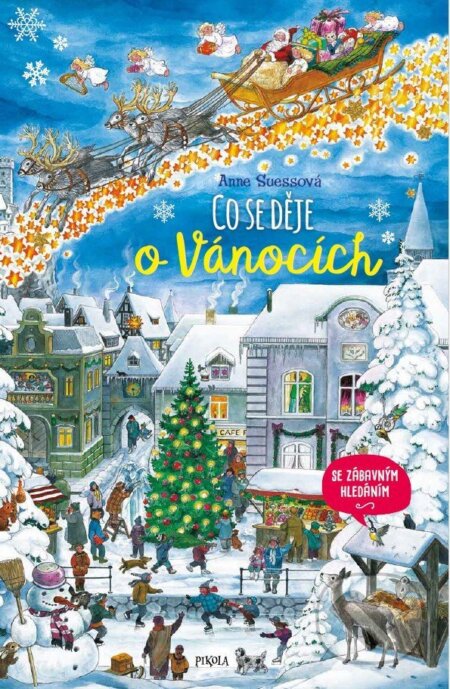 Kniha: Co se děje o Vánocích (Anne Suess). YOLi CZ, 2025 Kniha: Co se děje o Vánocích (Anne Suess). YOLi CZ, 2025