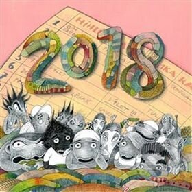 Kniha: Lichožrouti Rodinný plánovací kalendář - nástěnný kalendář 2018 (Galina Miklínová). Paseka, 2017 Kniha: Lichožrouti Rodinný plánovací kalendář - nástěnný kalendář 2018 (Galina Miklínová). Paseka, 2017