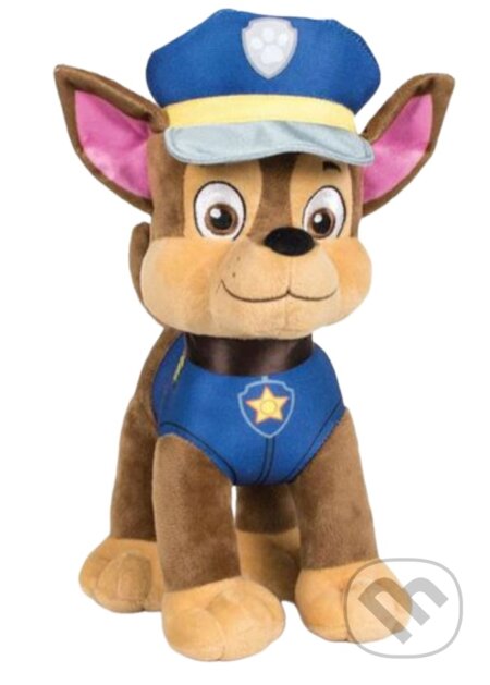 Plyšová hračka - figúrka Paw Patrol: Chase (). , 2025 Plyšová hračka - figúrka Paw Patrol: Chase (). , 2025
