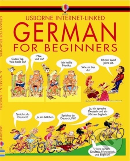Kniha: German for Beginners (Angela Wilkes). Usborne, 1986 Kniha: German for Beginners (Angela Wilkes). Usborne, 1986