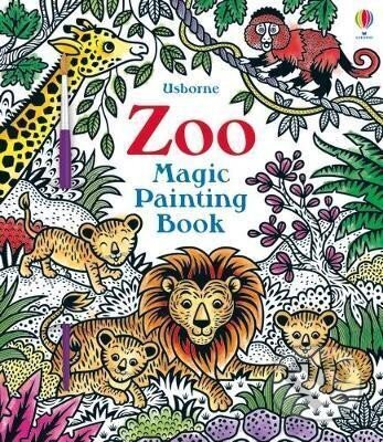 Kniha: Zoo Magic Painting Book (Sam Taplin). Usborne, 2021 Kniha: Zoo Magic Painting Book (Sam Taplin). Usborne, 2021