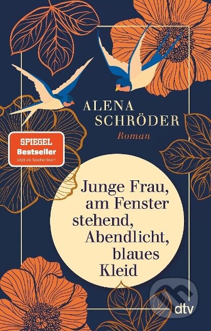 Kniha: Junge Frau, am Fenster stehend, Abendlicht, blaues Kleid (Alena Schröder). , 2022 Kniha: Junge Frau, am Fenster stehend, Abendlicht, blaues Kleid (Alena Schröder). , 2022