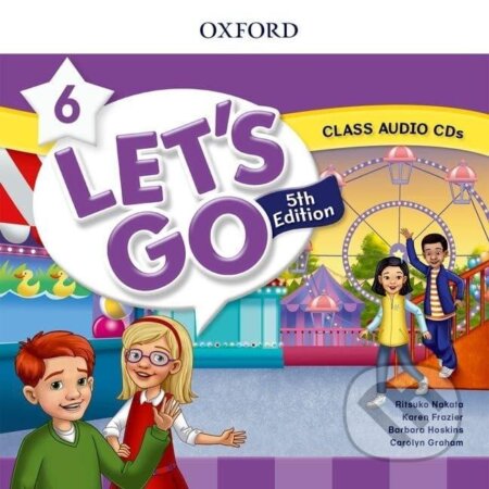 Kniha: Let´s Go Fifth Edition 6 Class Audio CDs (Ritsuko Nakata). Oxford University Press, 2018 Kniha: Let´s Go Fifth Edition 6 Class Audio CDs (Ritsuko Nakata). Oxford University Press, 2018