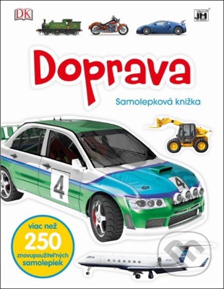 Samolepková knižka: Doprava, Jiří Models, 2017